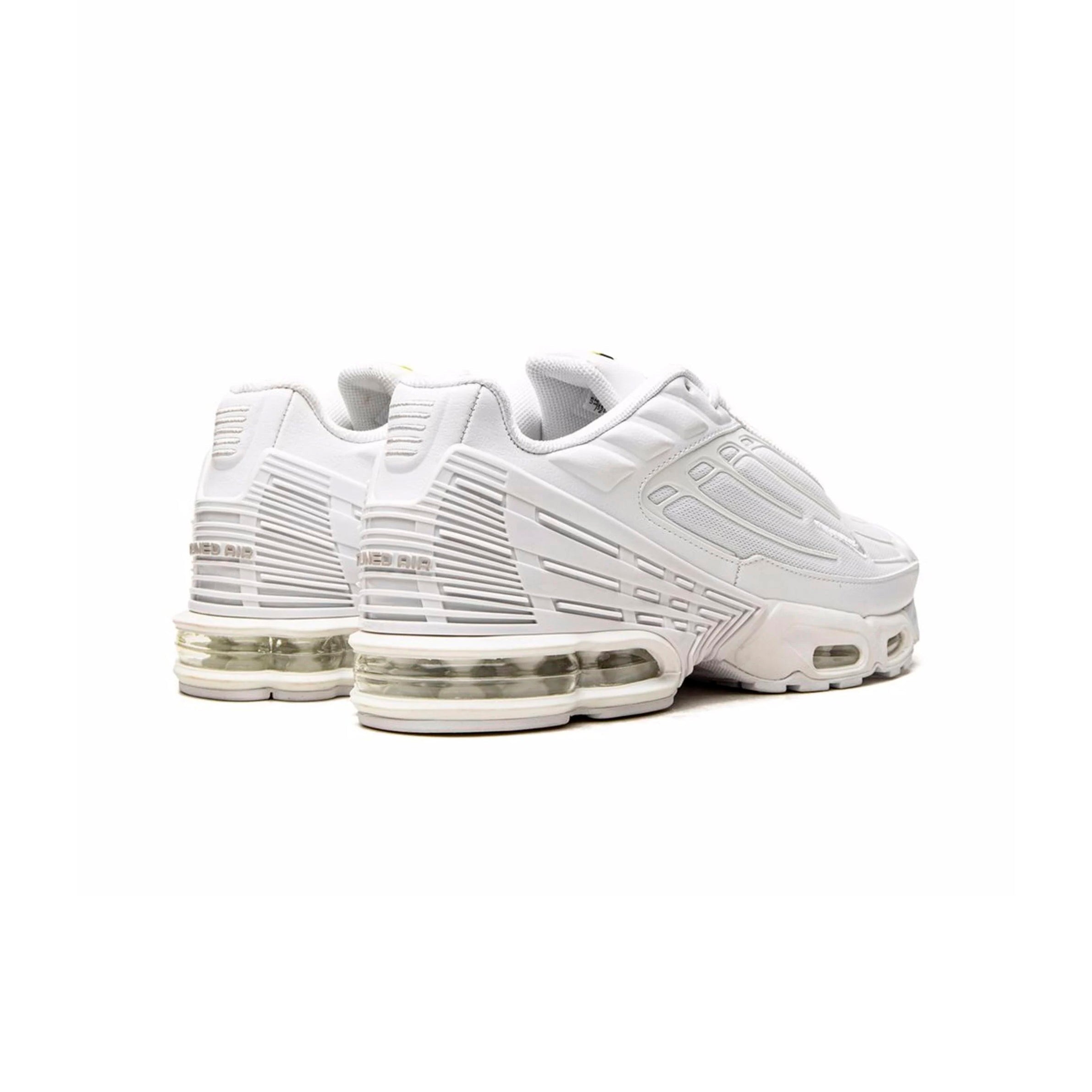 Nike Air Max Plus 3 Total Weiß Weiß Herren Sneaker Elegant