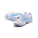 Nike Air Max Plus 3 Weiß Hellblau Clear Blau Herren Sneaker Modern