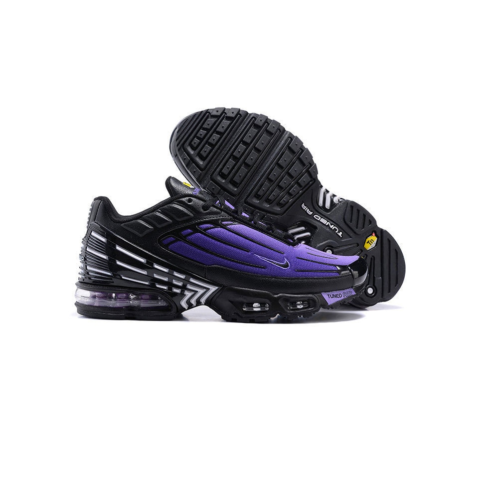 Nike Air Max Plus 3 Schwarz Violett Herren Sneaker Tecnologiche und Grintose