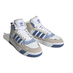Adidas Post Up Sneaker Weiß und Blau Royal Herren Stil Basket Retro