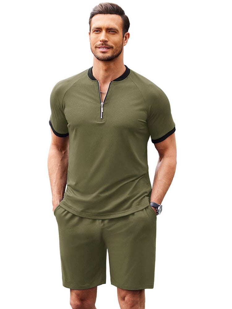 Lockere Fit Soft Trainingsanzug Set