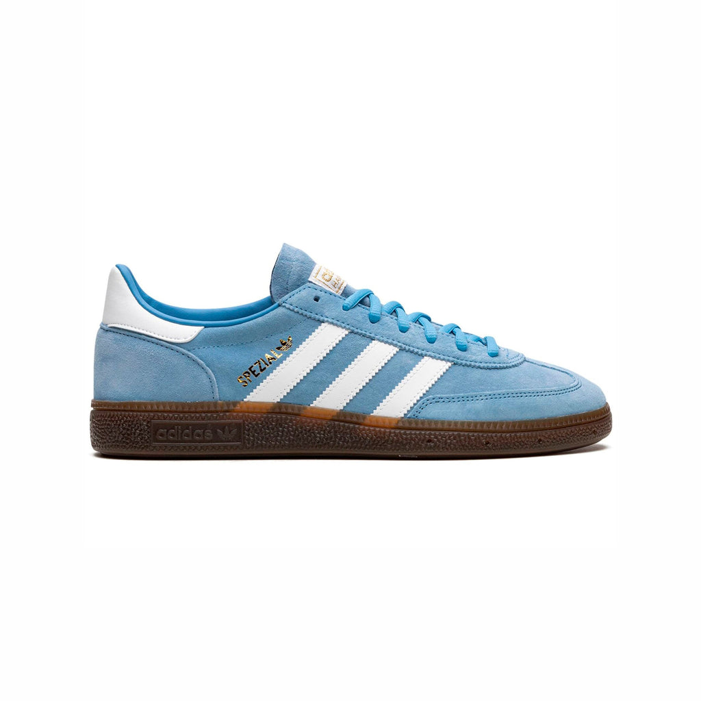 Adidas Handball Spezial Schuhe Hellblau und Weiß Herren Retro
