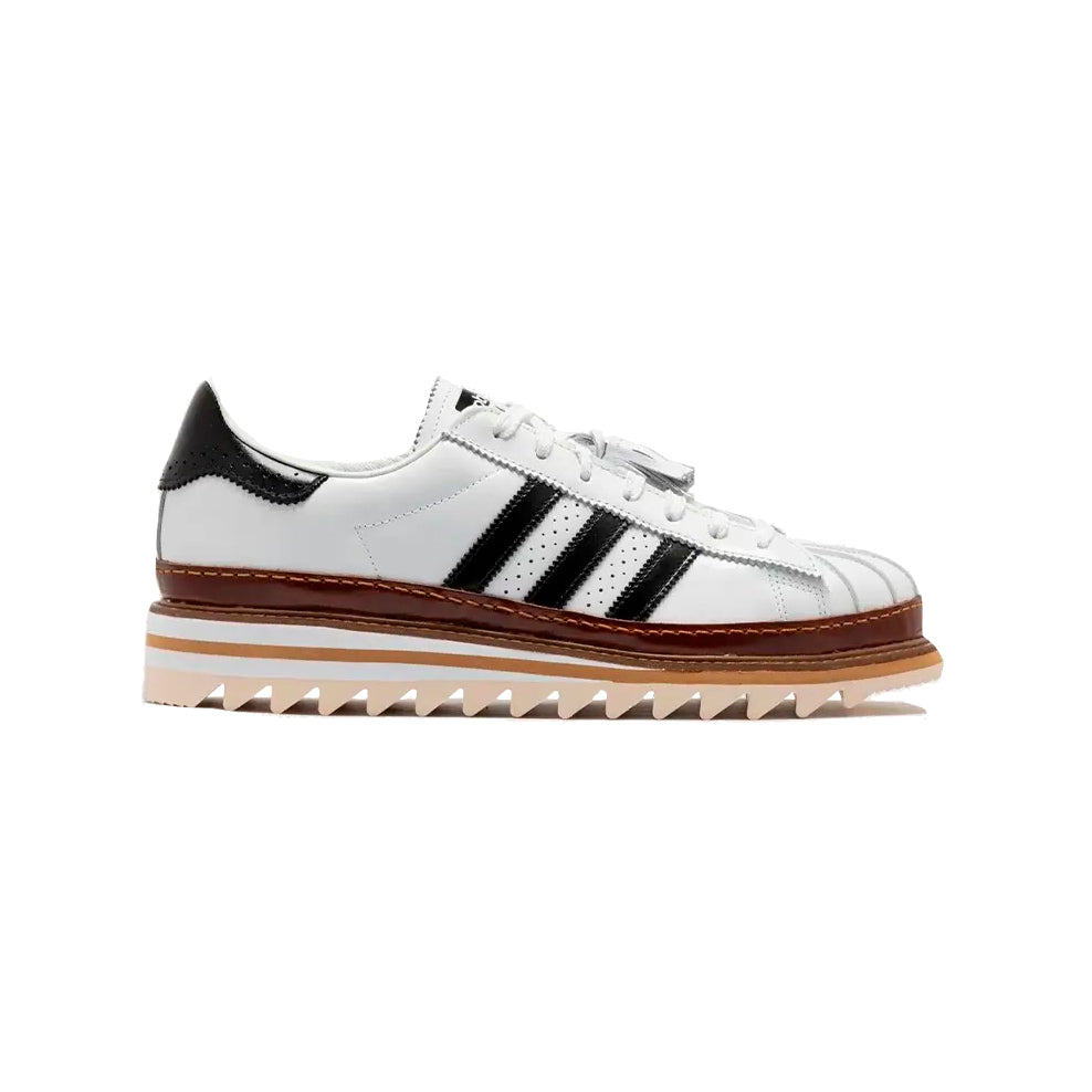 Adidas Superstar x Clot Schuhe Weiß mit Sohle Seghettata Herren Design Unico