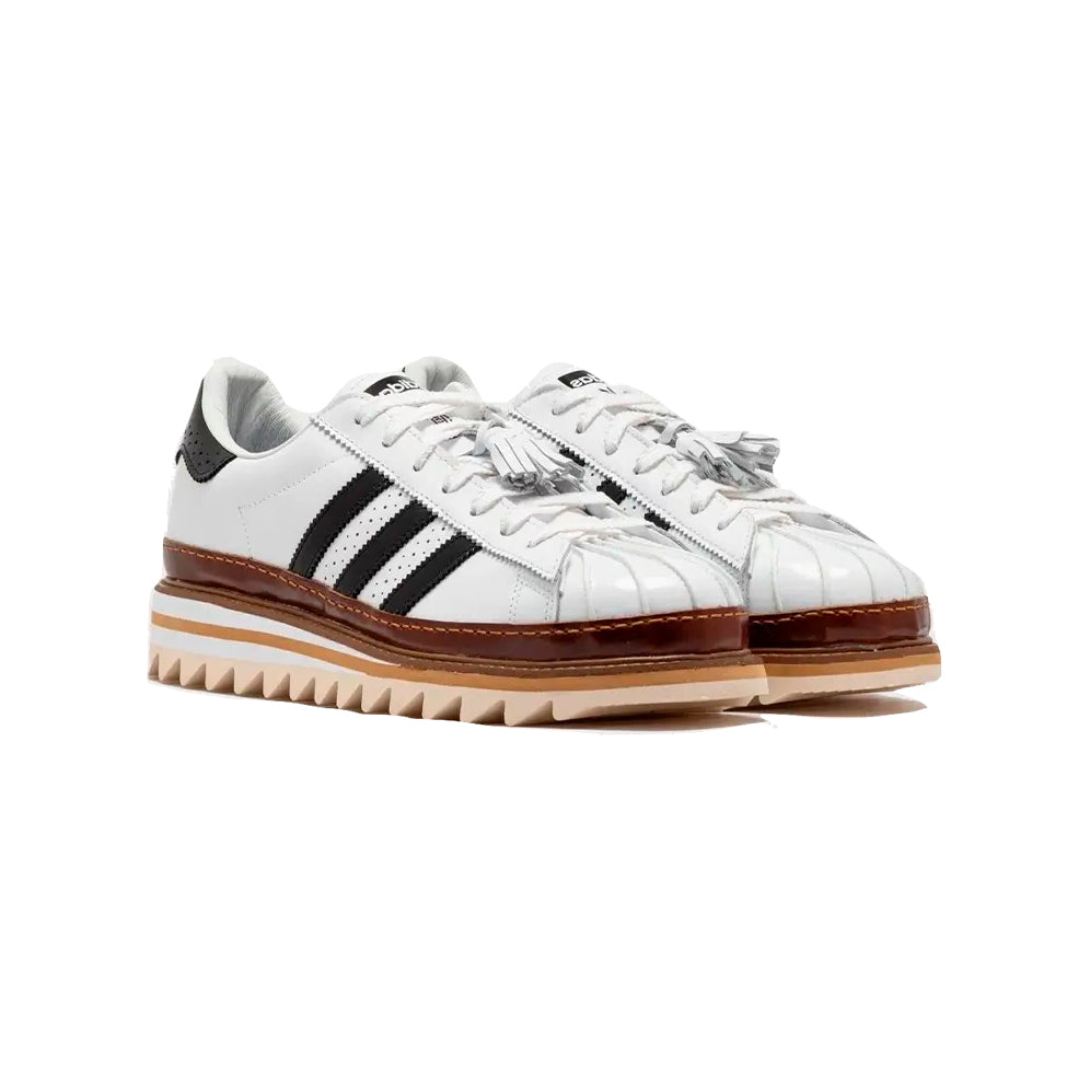Adidas Superstar x Clot Schuhe Weiß mit Sohle Seghettata Herren Design Unico