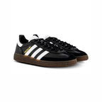 Adidas Handball Spezial Schuhe in Leder Schwarz und Weiß Herren Retro
