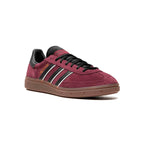 Adidas Handball Spezial Schuhe Bordeaux und Schwarz mit Sohle Gum Herren Retro