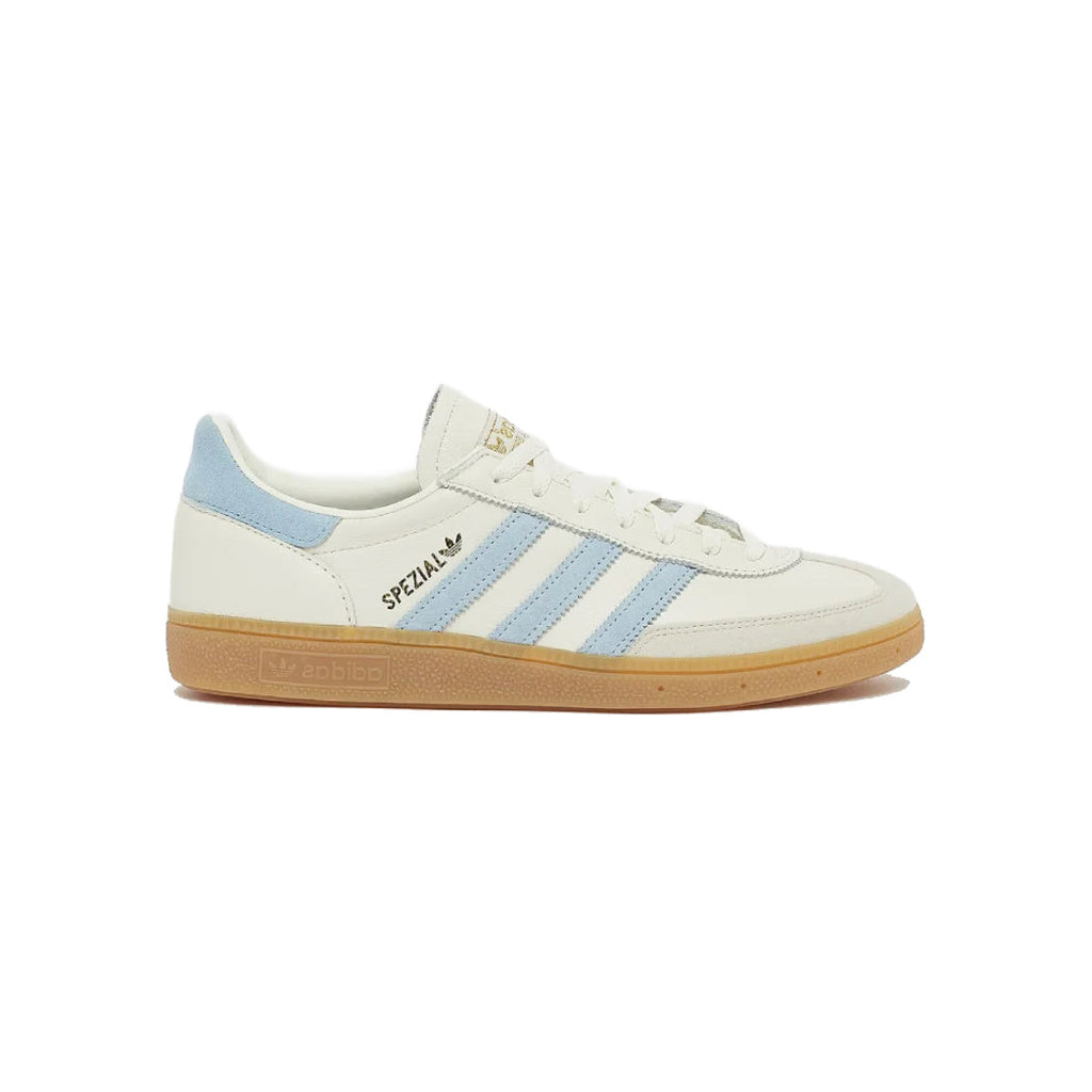 Adidas Handball Spezial Schuhe Weiß und Hellblau Cielo Herren Retro