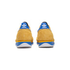 Adidas SL 72 Schuhe Gelb Senape mit Strisce Blau Herren Vintage Retro