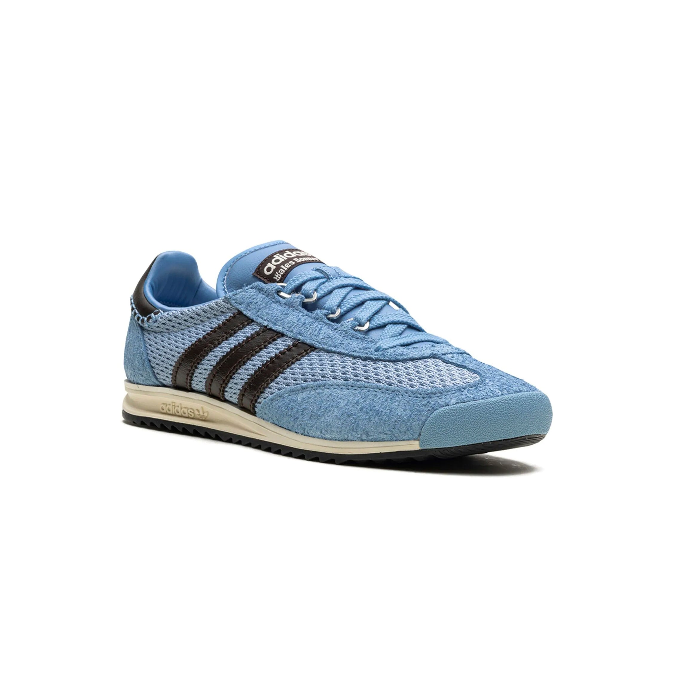 Adidas SL 72 Schuhe Hellblau Cenere und Schwarz Herren Collaborazione Wales Bonner