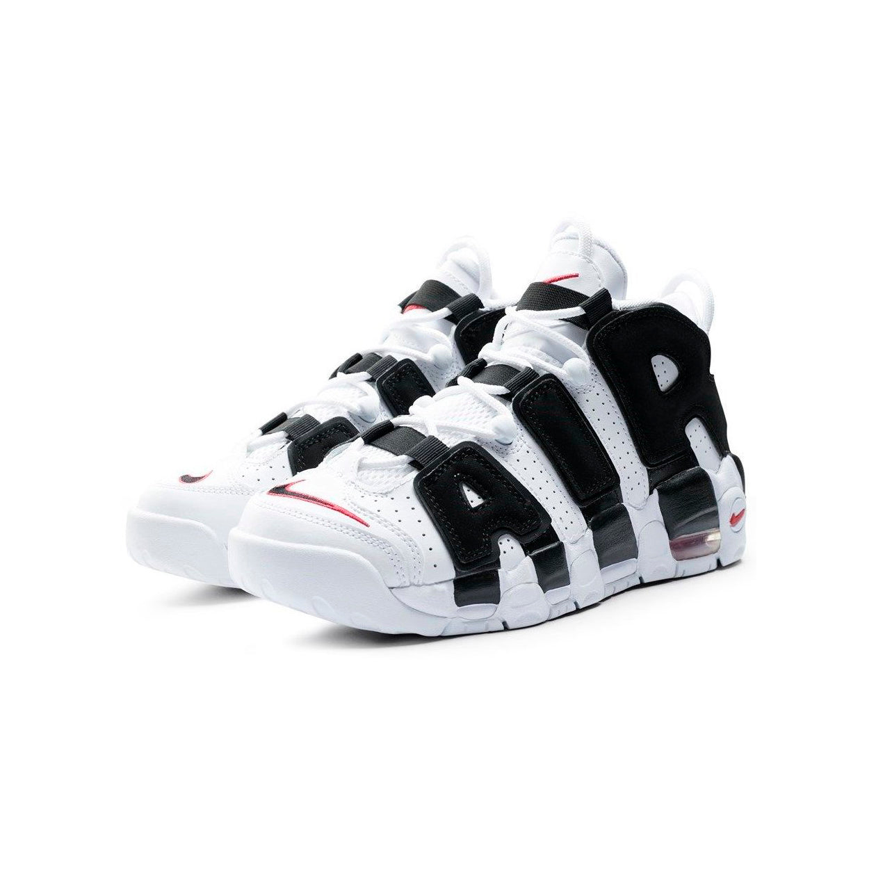 Nike Air More Uptempo Weiß und Schwarz Scottie Pippen GS Sneaker Kinder