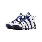 Nike Air More Uptempo Weiß und Blau Olympic Sneaker Herren