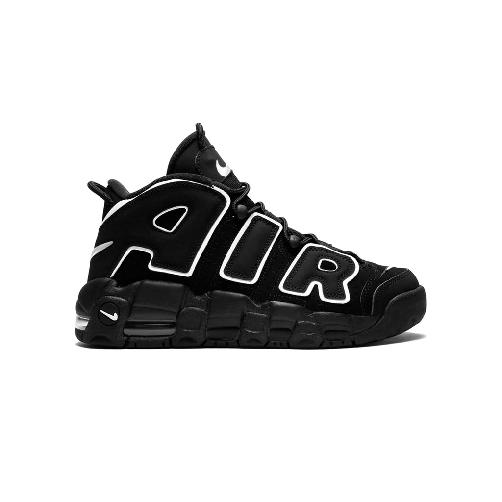 Nike Air More Uptempo Schwarz mit Details Riflettenti Sneaker Herren