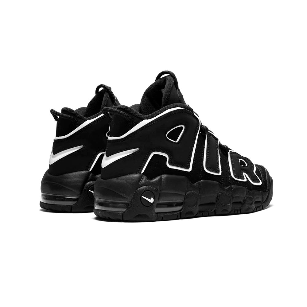 Nike Air More Uptempo Schwarz mit Details Riflettenti Sneaker Herren