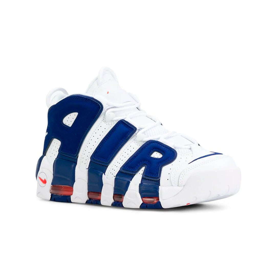 Nike Air More Uptempo 96 Blau und Weiß Sneaker Herren