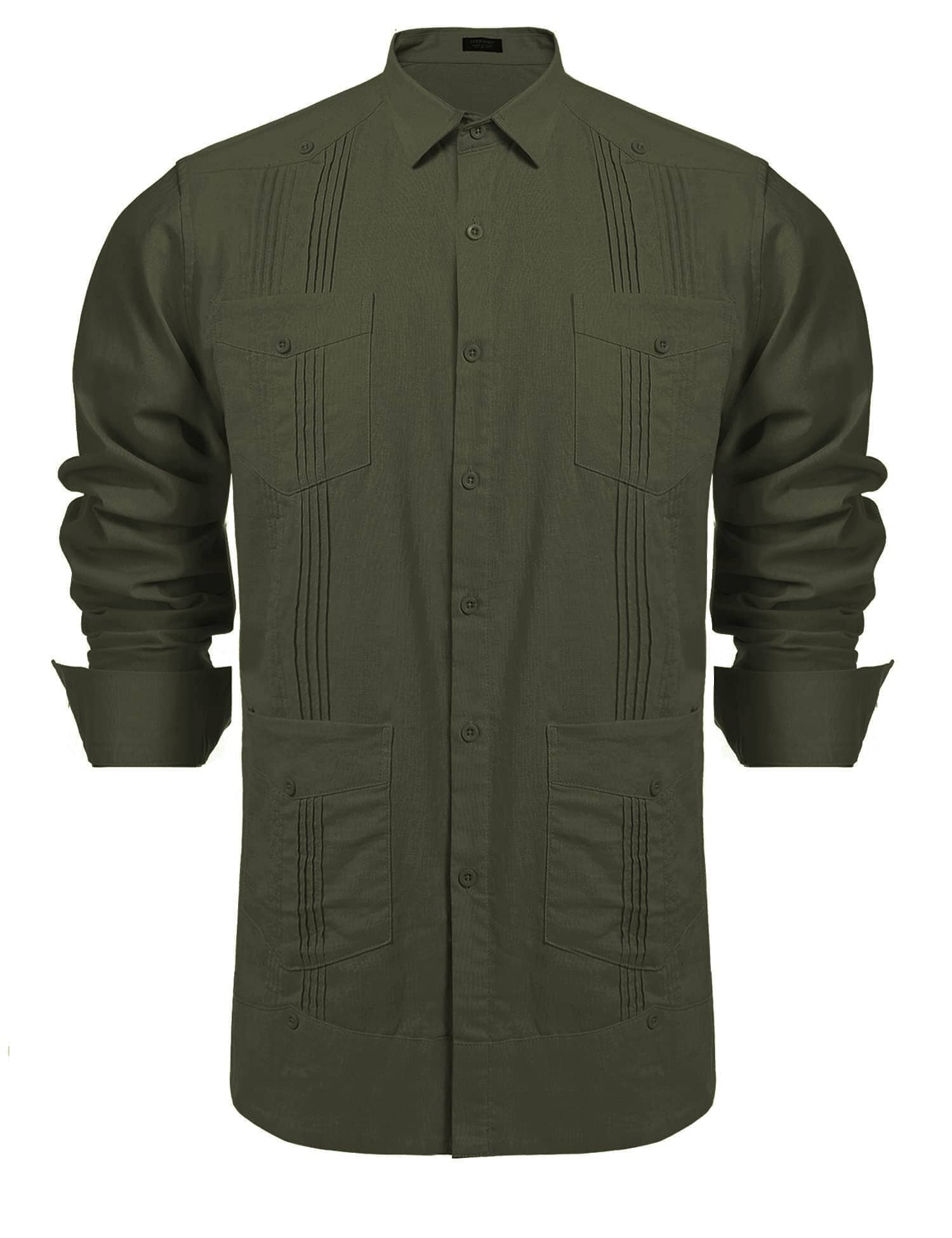 Baumwolle Stil Pocket Hemd
