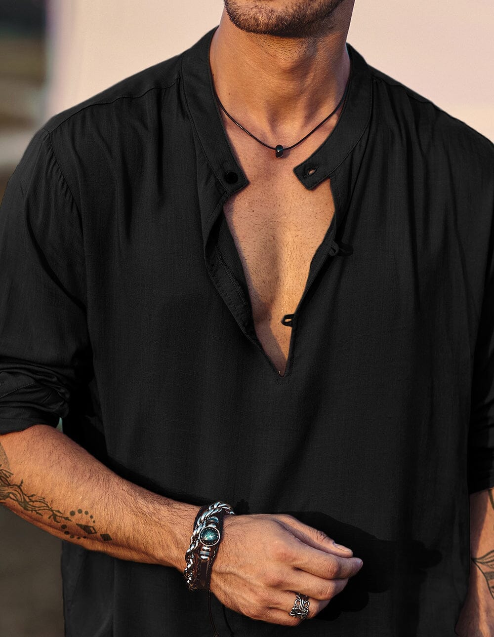 Casual Strand Hippie Hemden (US Only)