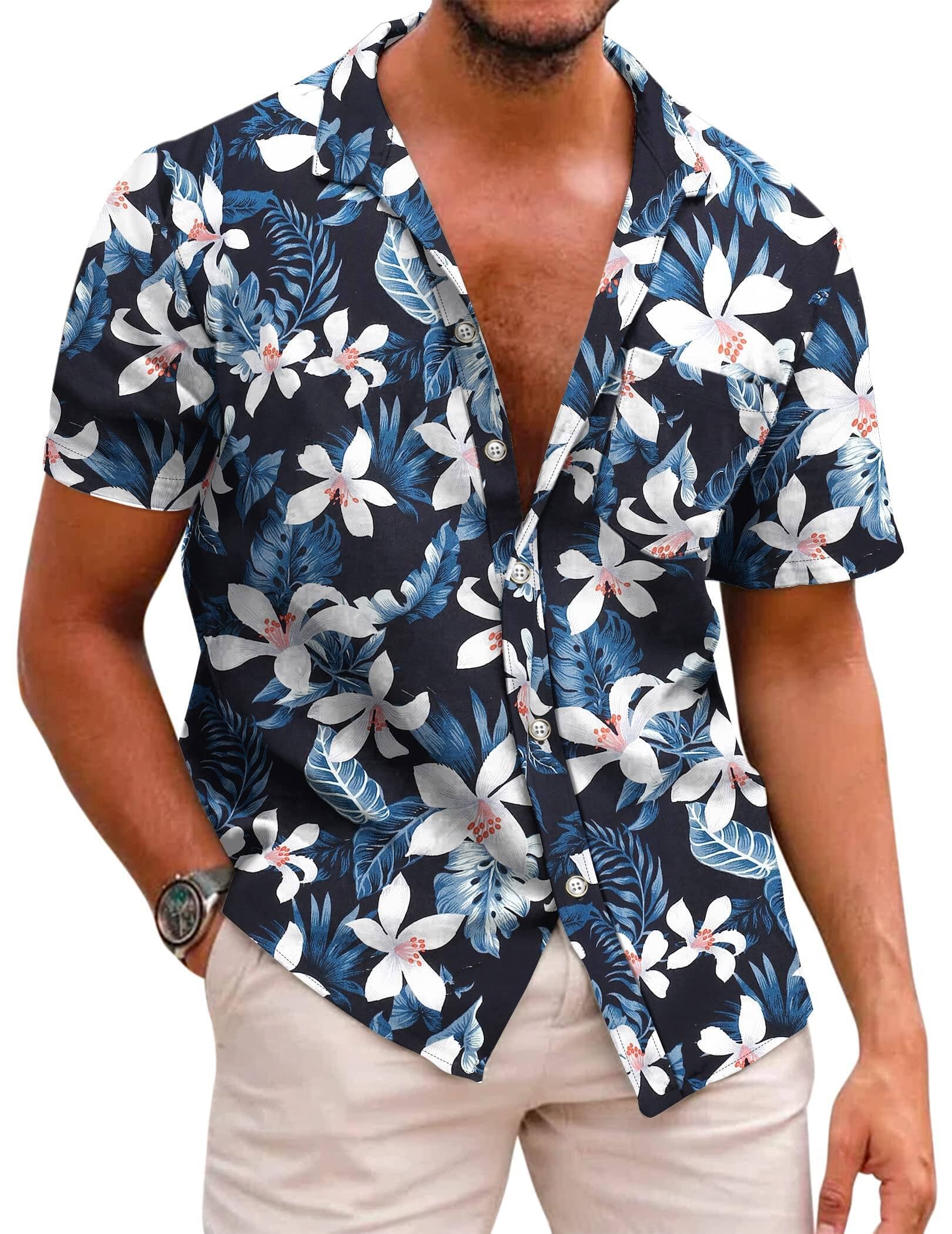 Hawaii Blumen Hemden