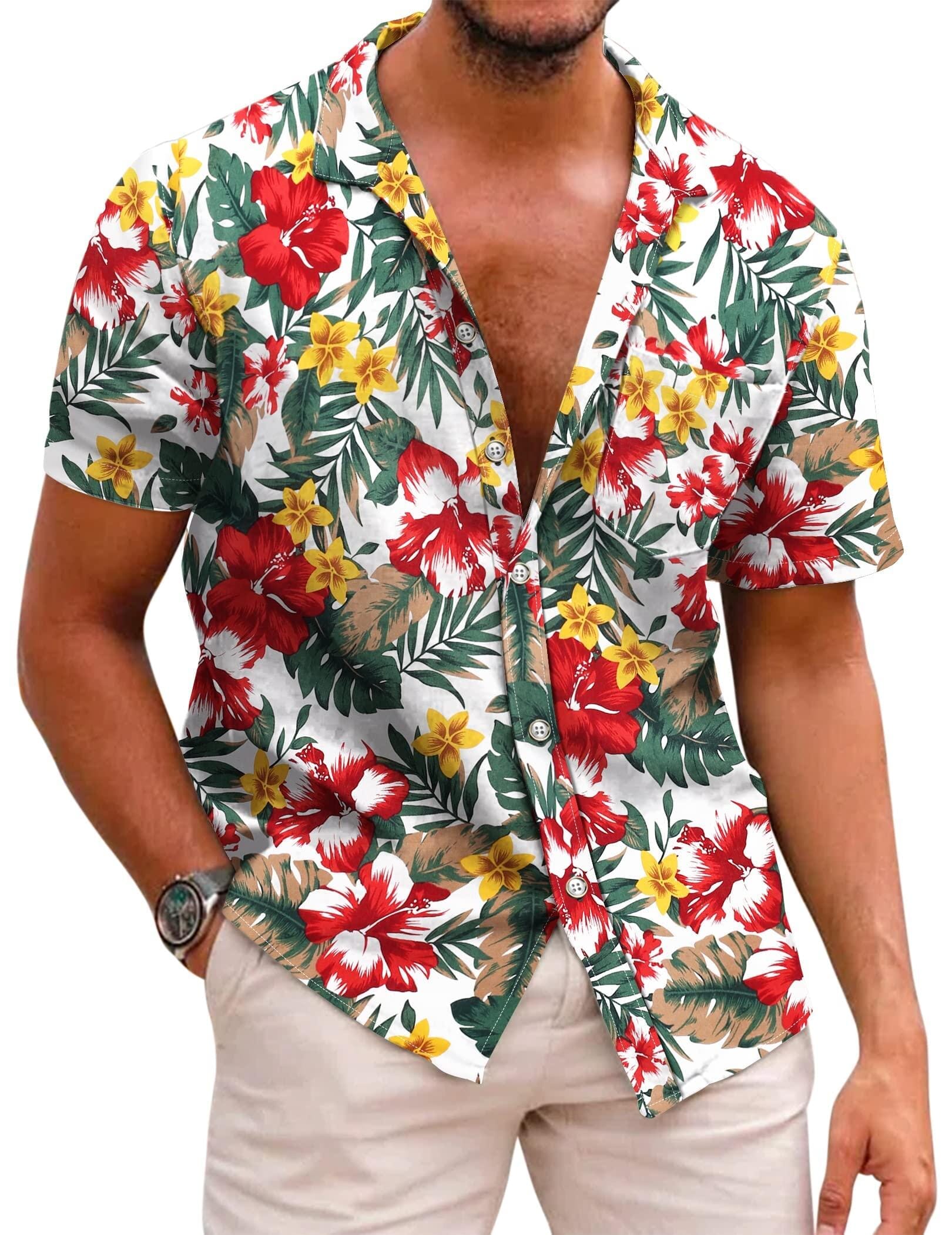 Hawaii Blumen Hemden