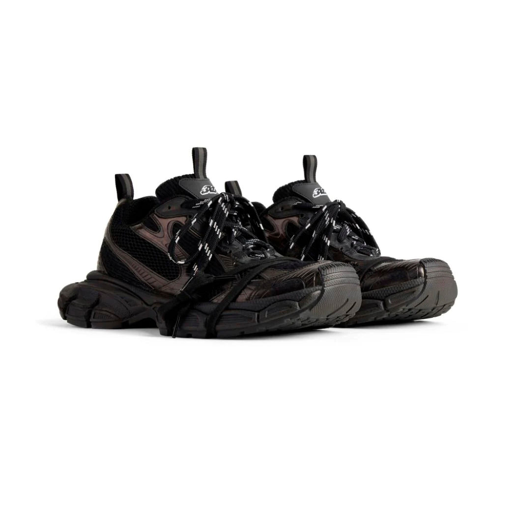 Balenciaga Sneaker 3XL Schwarz Metallizzato Schuhe da Ginnastica Herren