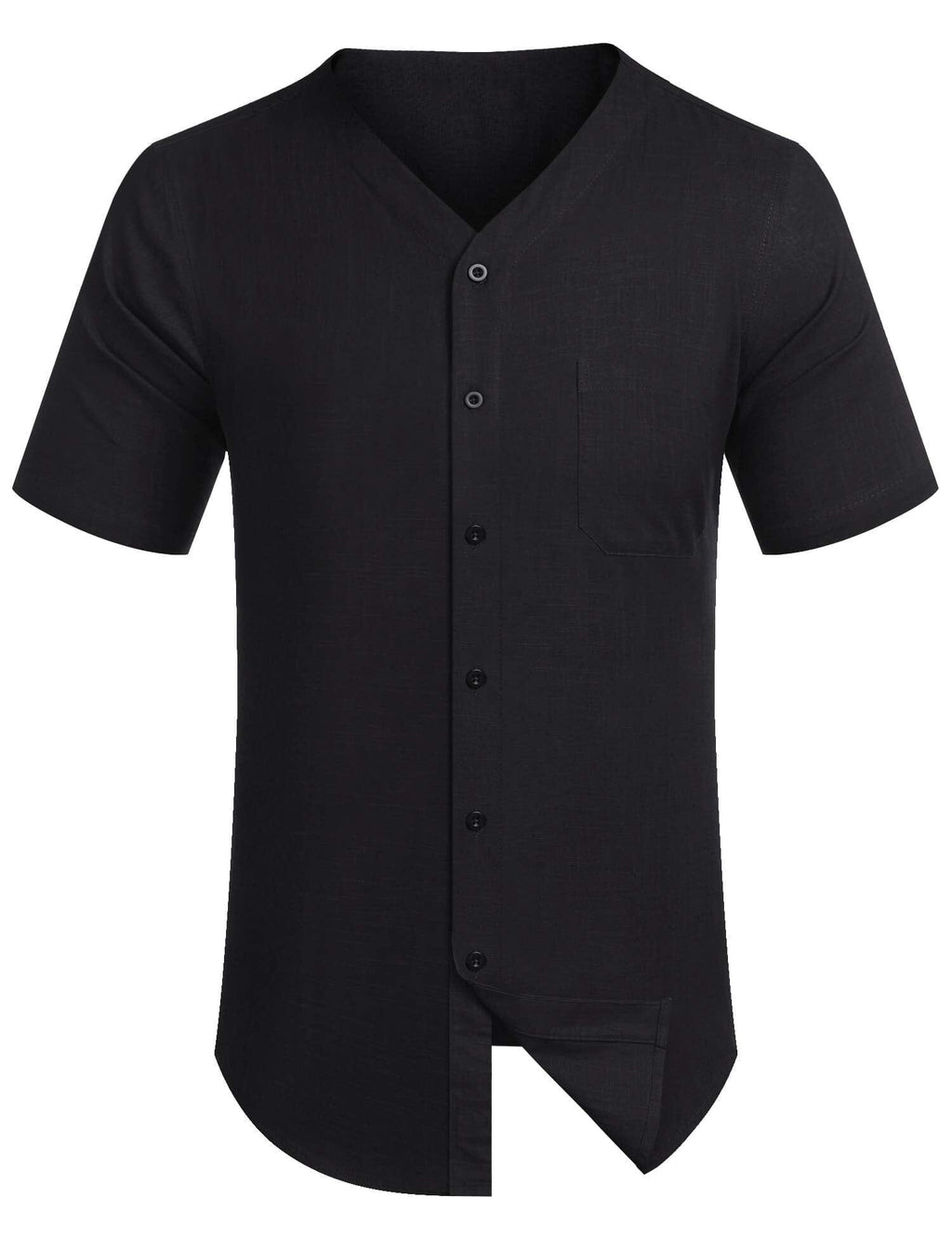 Baumwolle Leinen Stil Hemd Sommer Hemd (US Only)