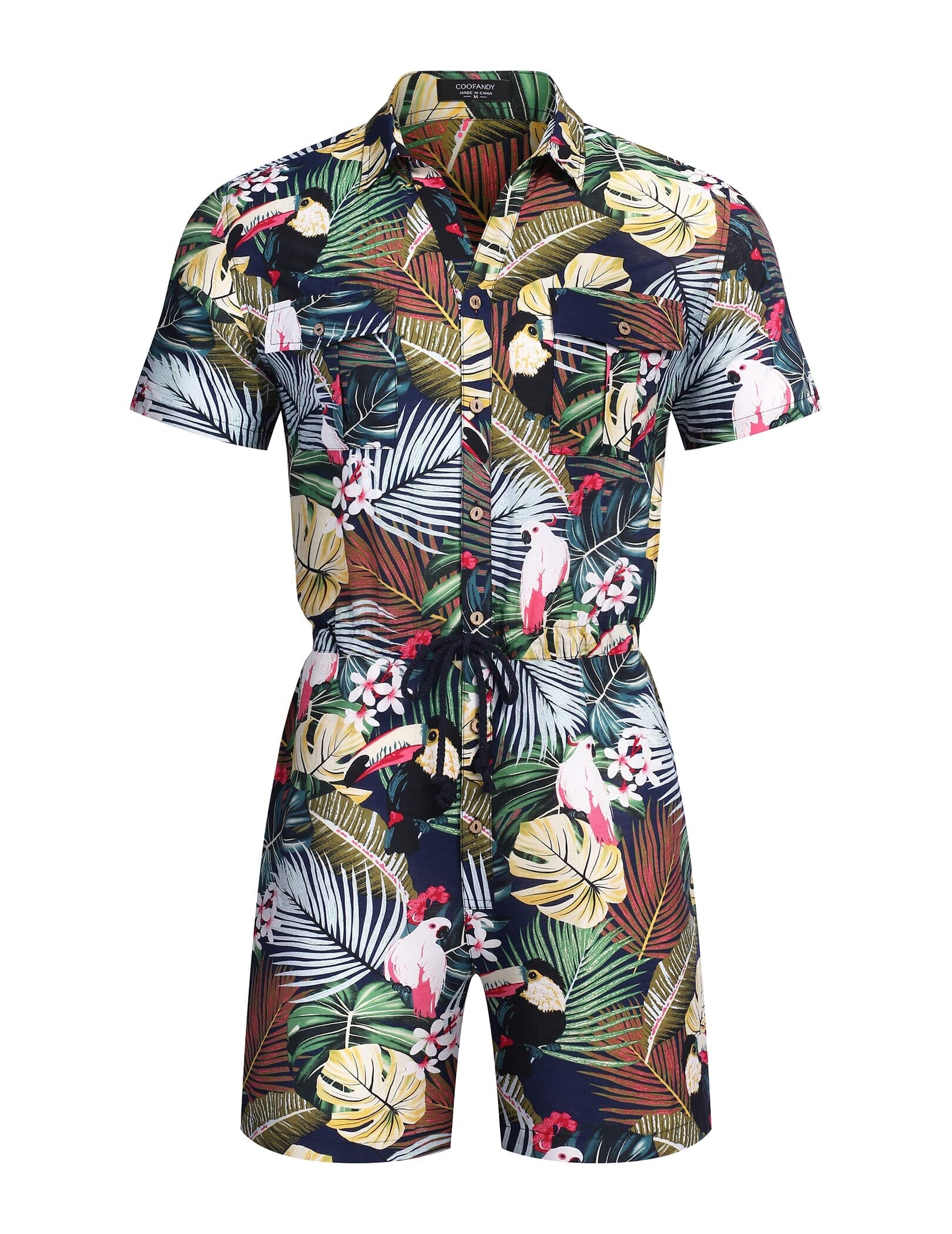 Blumen One Teil Hawaii Jumpsuit (US Only)