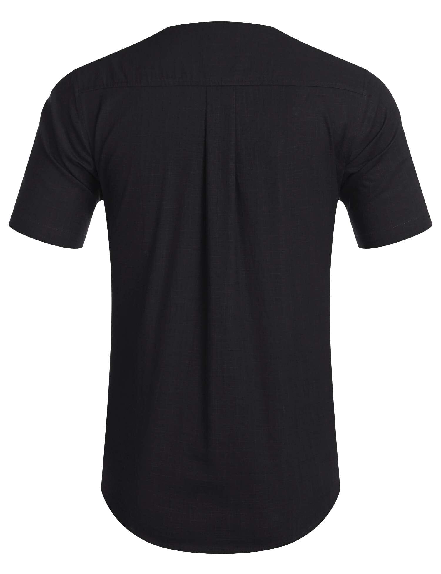 Baumwolle Leinen Stil Hemd Sommer Hemd (US Only)