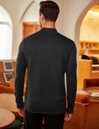 Twisted Stand Kragen Strick Pullover Pullover