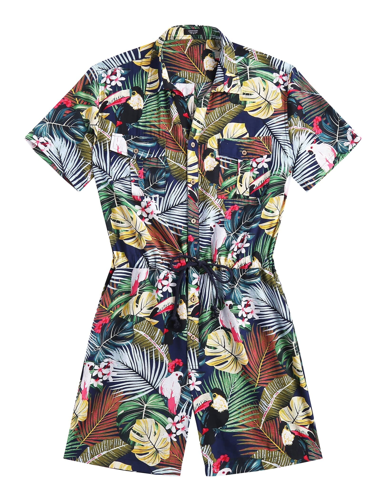 Blumen One Teil Hawaii Jumpsuit (US Only)