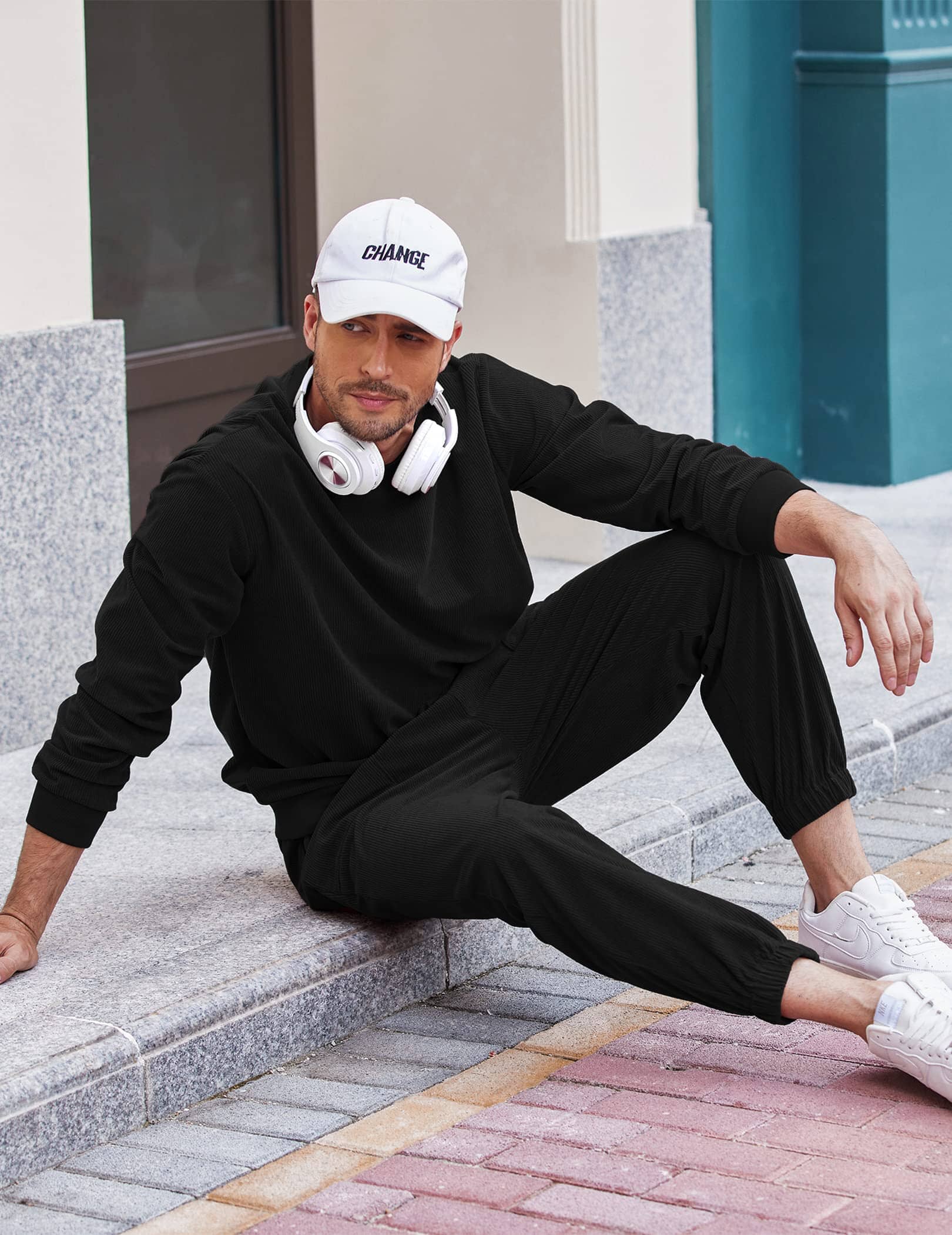 2 Teil Lang Ärmel Pullover Sports Sets