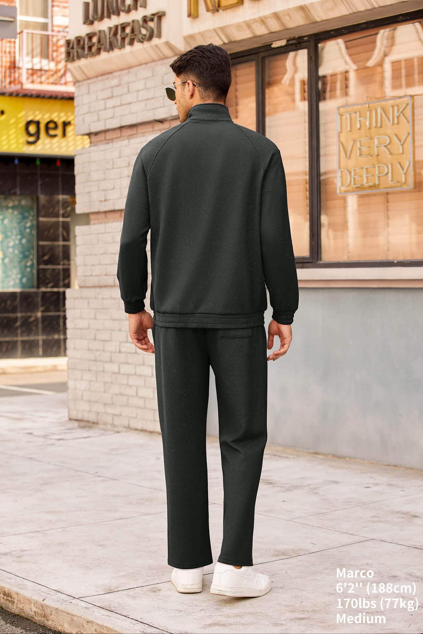 2 Teil Relaxed Fit Sport Sets