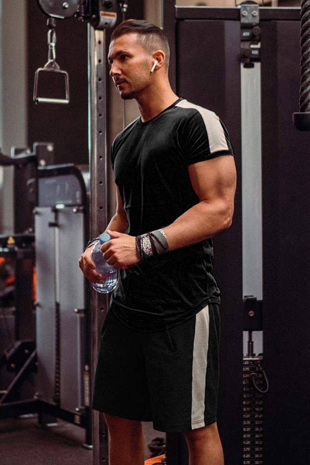 Slim Fit Longline T-Hemd (US Only)
