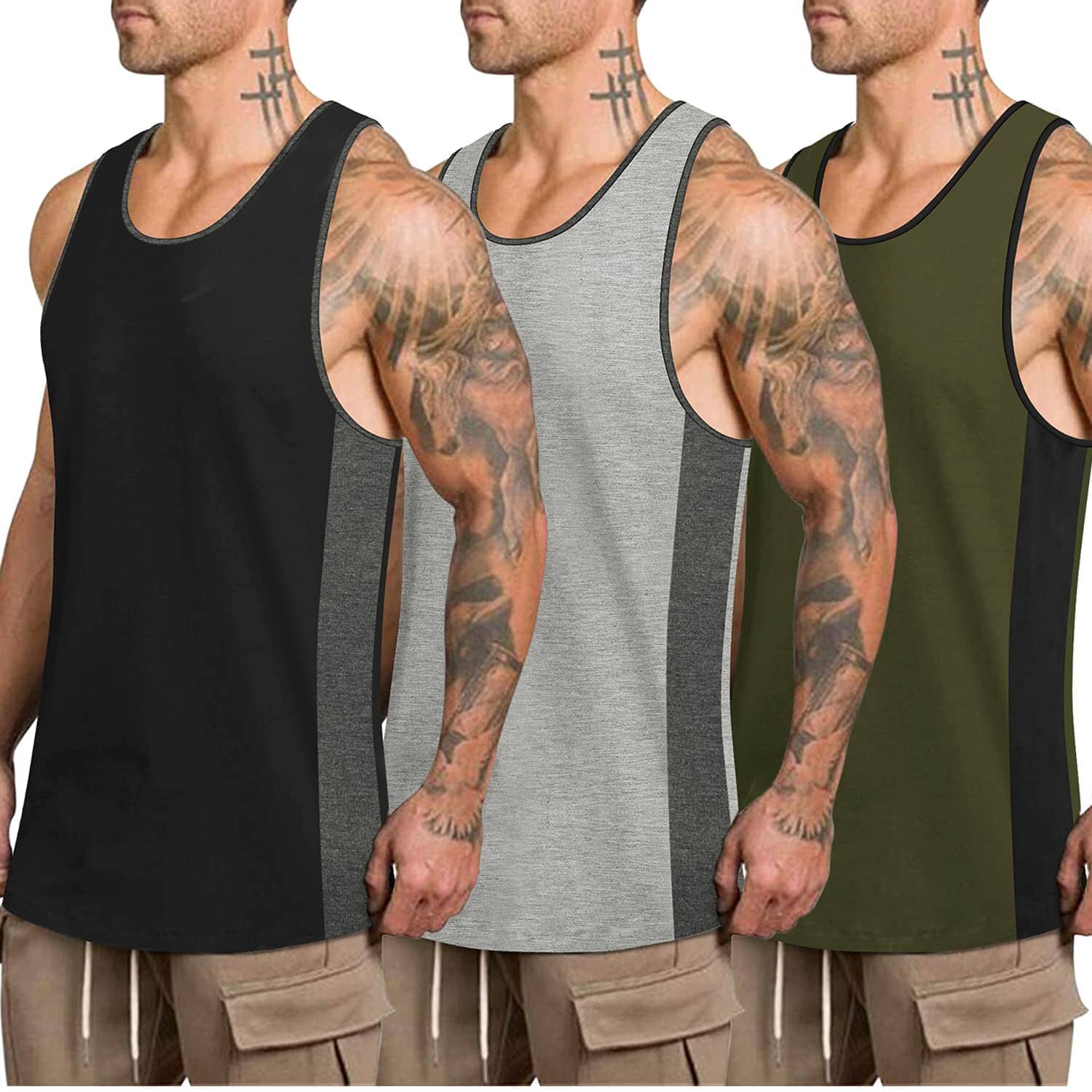 3 Pack Workout Tank Top
