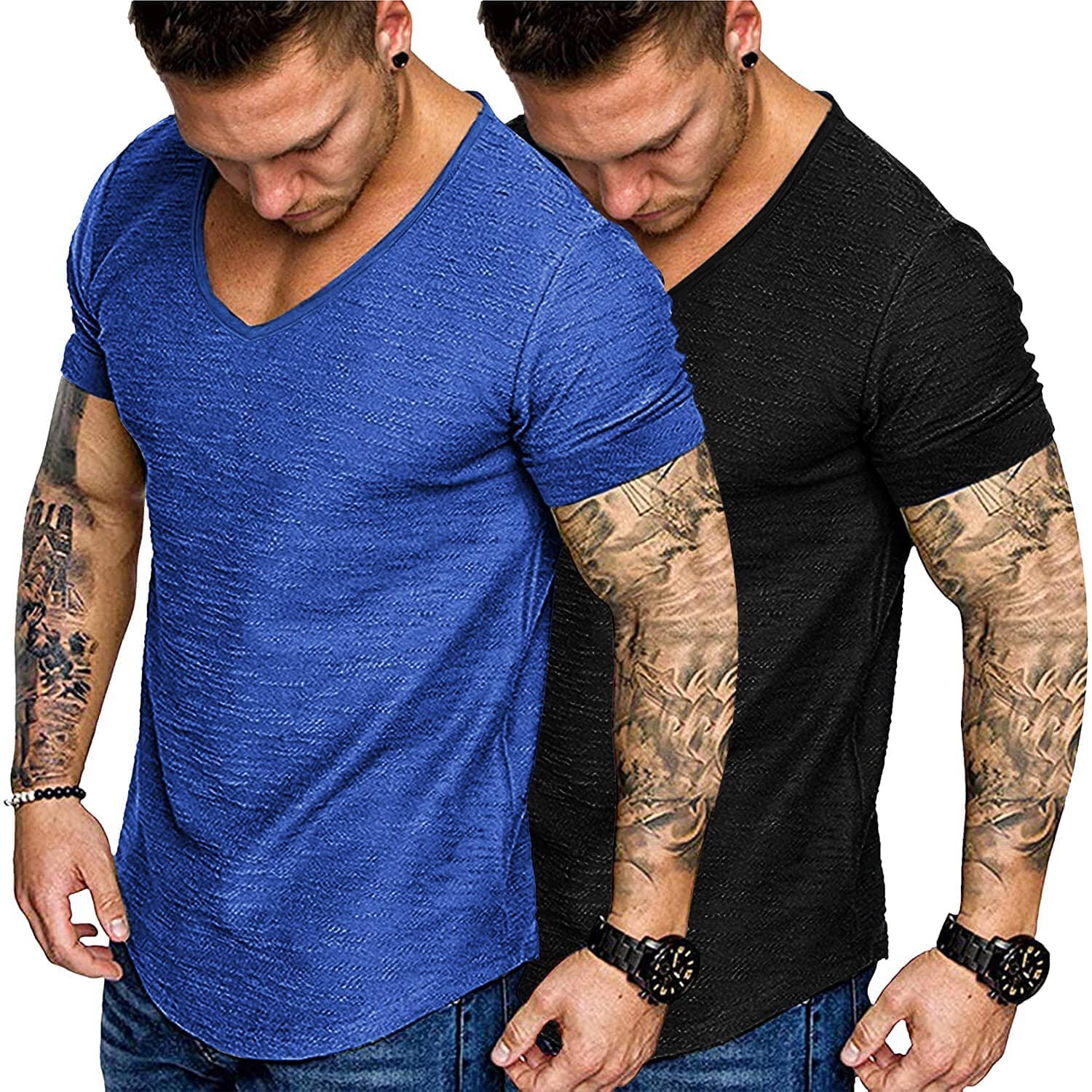 2 Pack Muscle T Hemd (US Only)