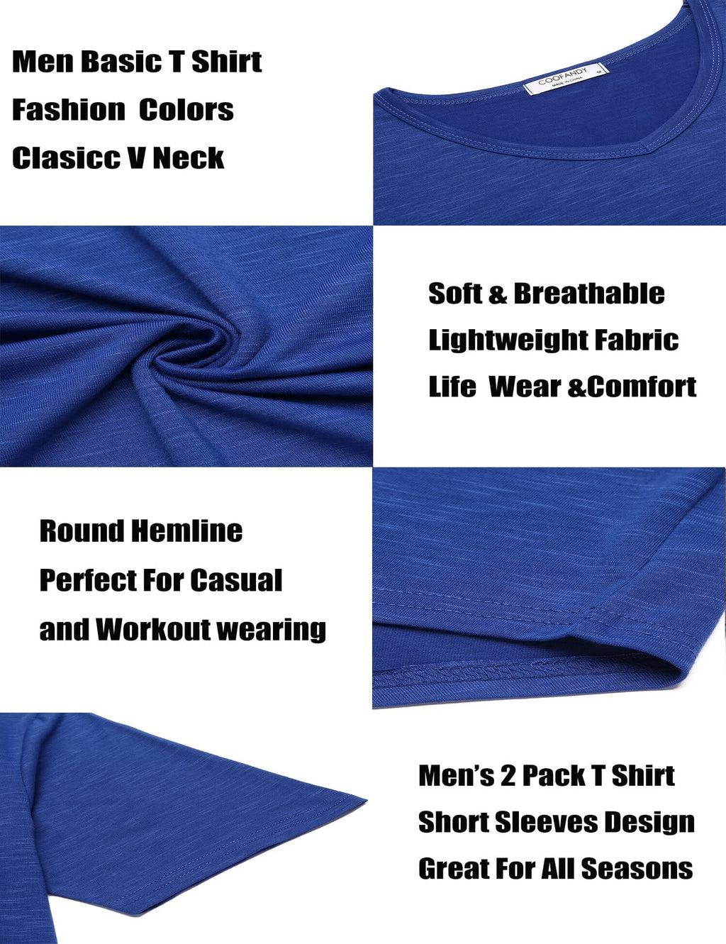 2 Pack Muscle T Hemd (US Only)