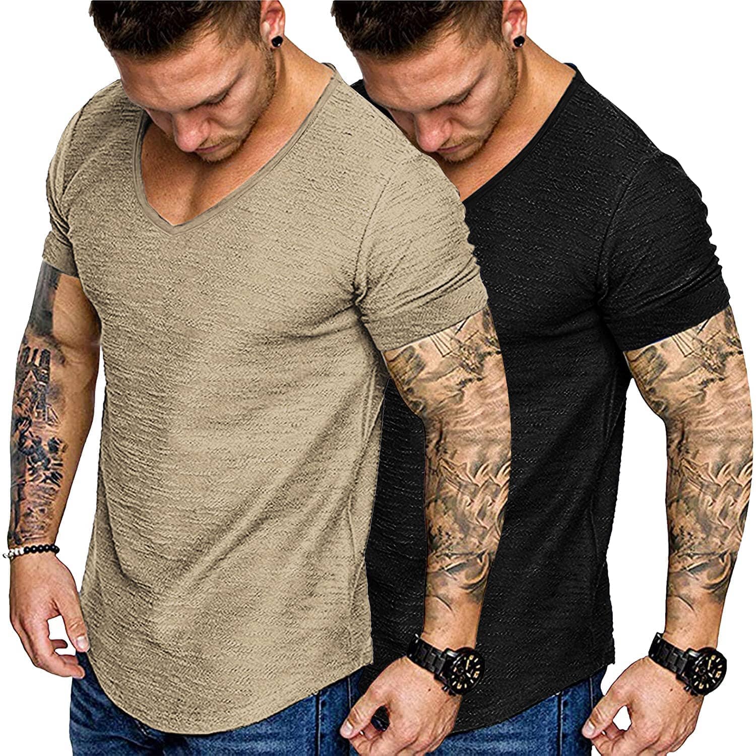 2 Pack Muscle T Hemd (US Only)