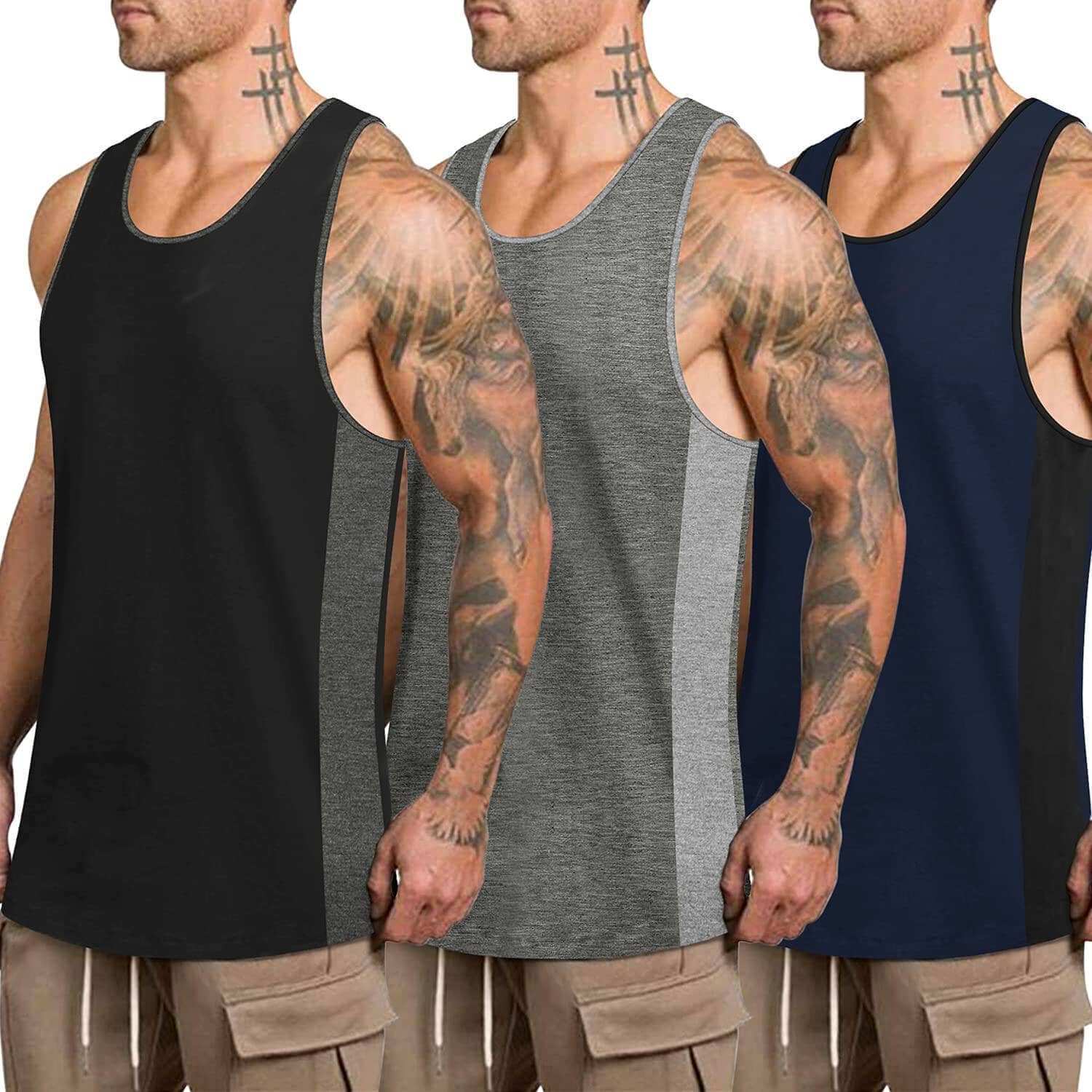 3 Pack Workout Tank Top