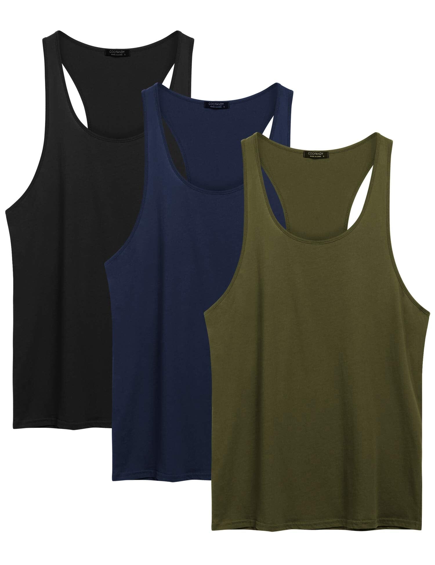Men's 3 Pack Baumwolle T-Hemden