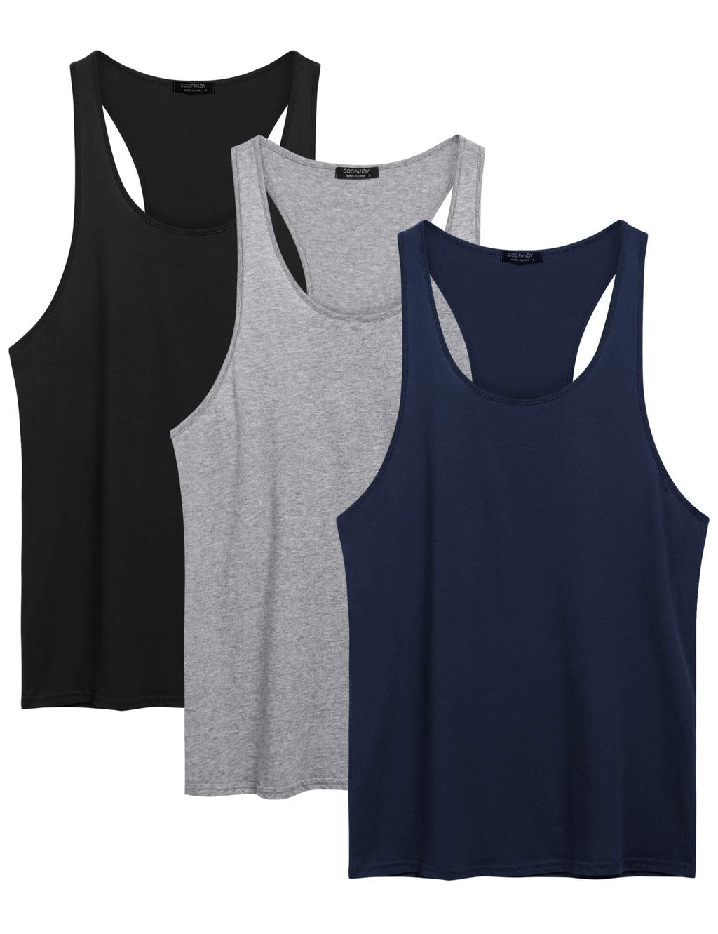 Men's 3 Pack Baumwolle T-Hemden
