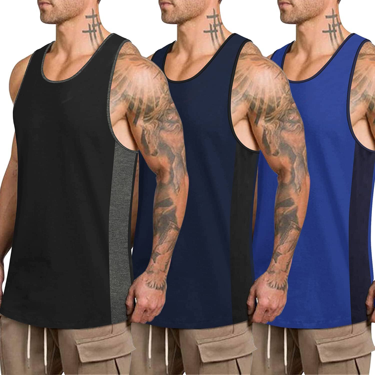 3 Pack Workout Tank Top