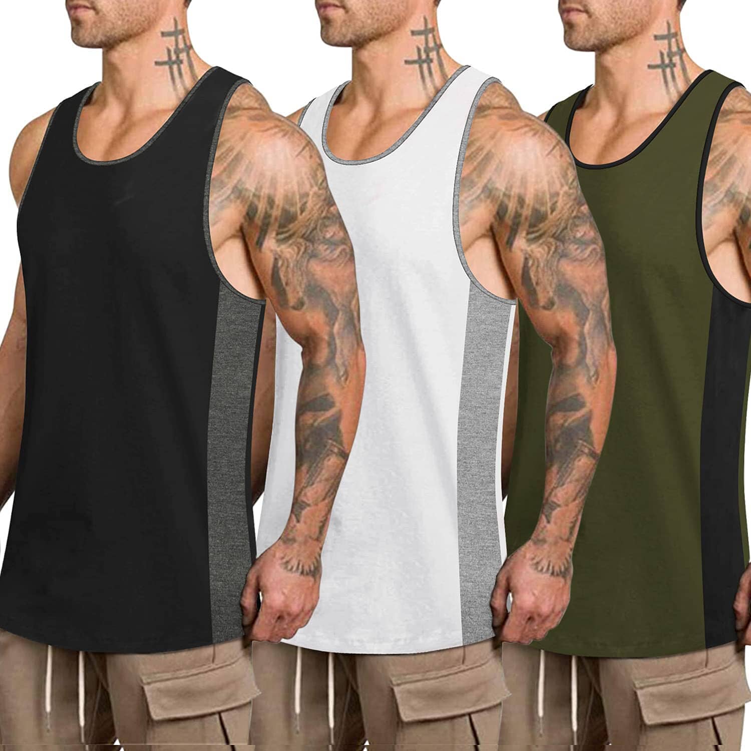 3 Pack Workout Tank Top