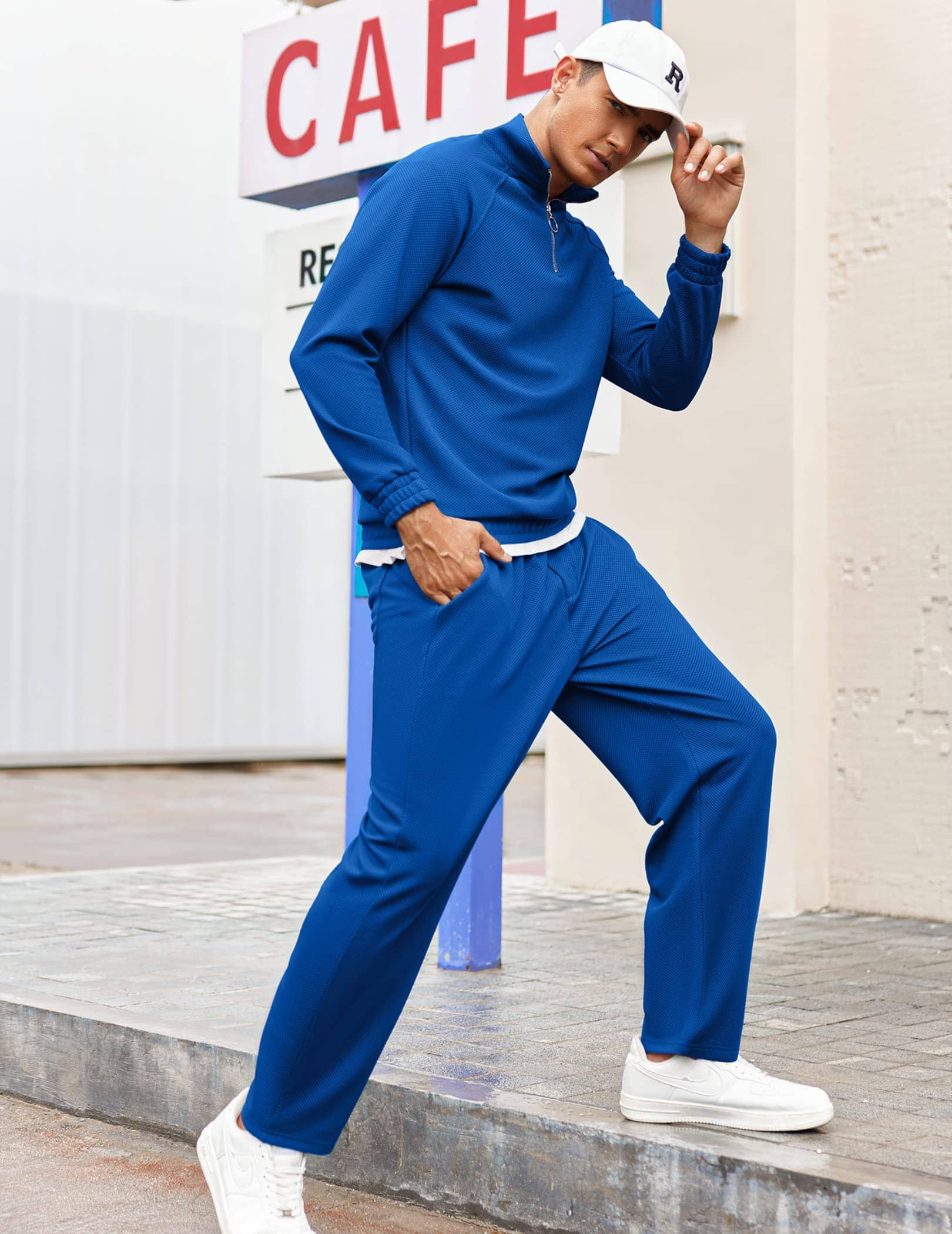2 Teil Relaxed Fit Sport Sets