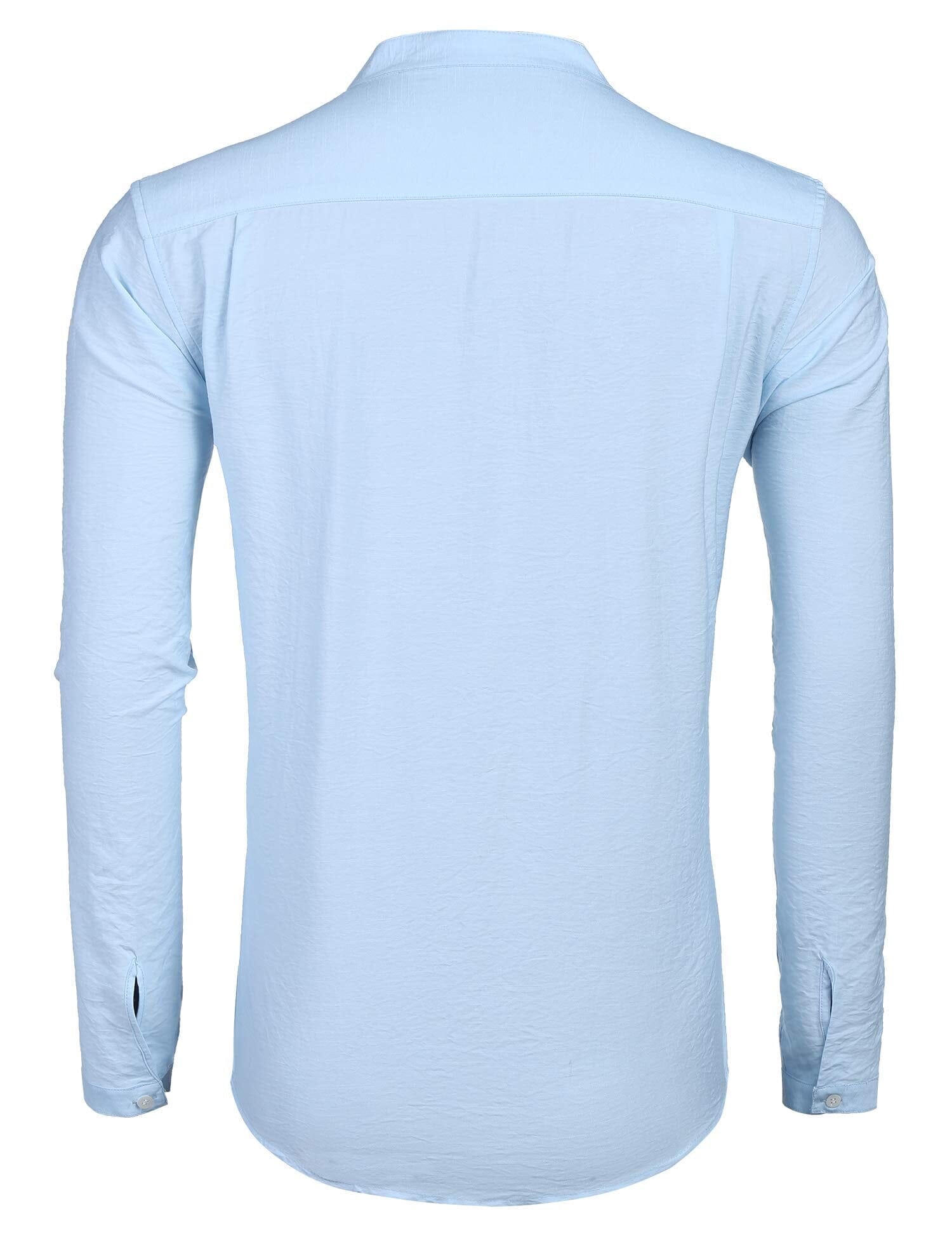 Henley Baumwolle Strand Hemden (US Only)