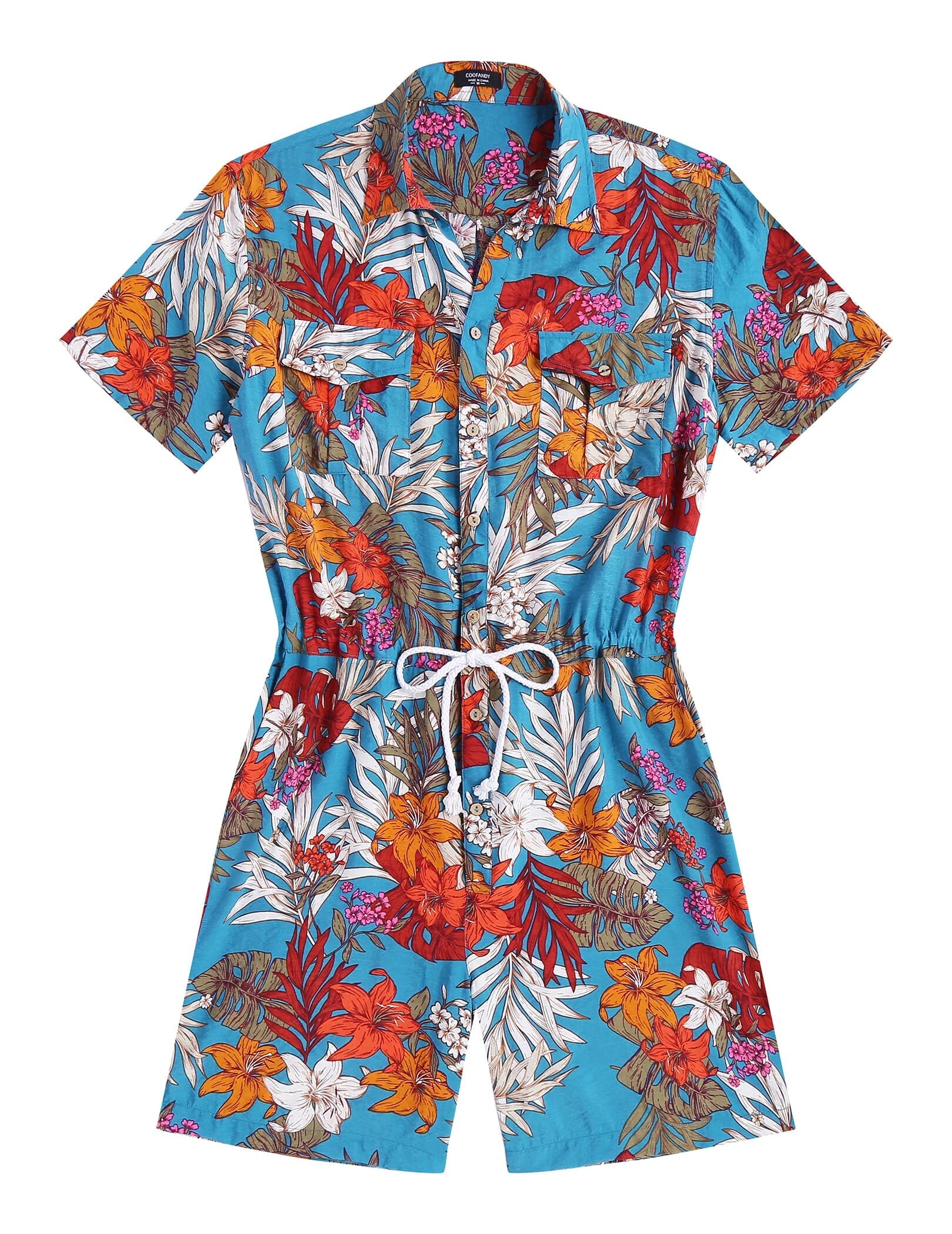 Blumen One Teil Hawaii Jumpsuit (US Only)