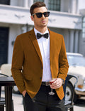 Two Knopf Slim Fit Blazer Retro Tuxedo Anzug Jacken