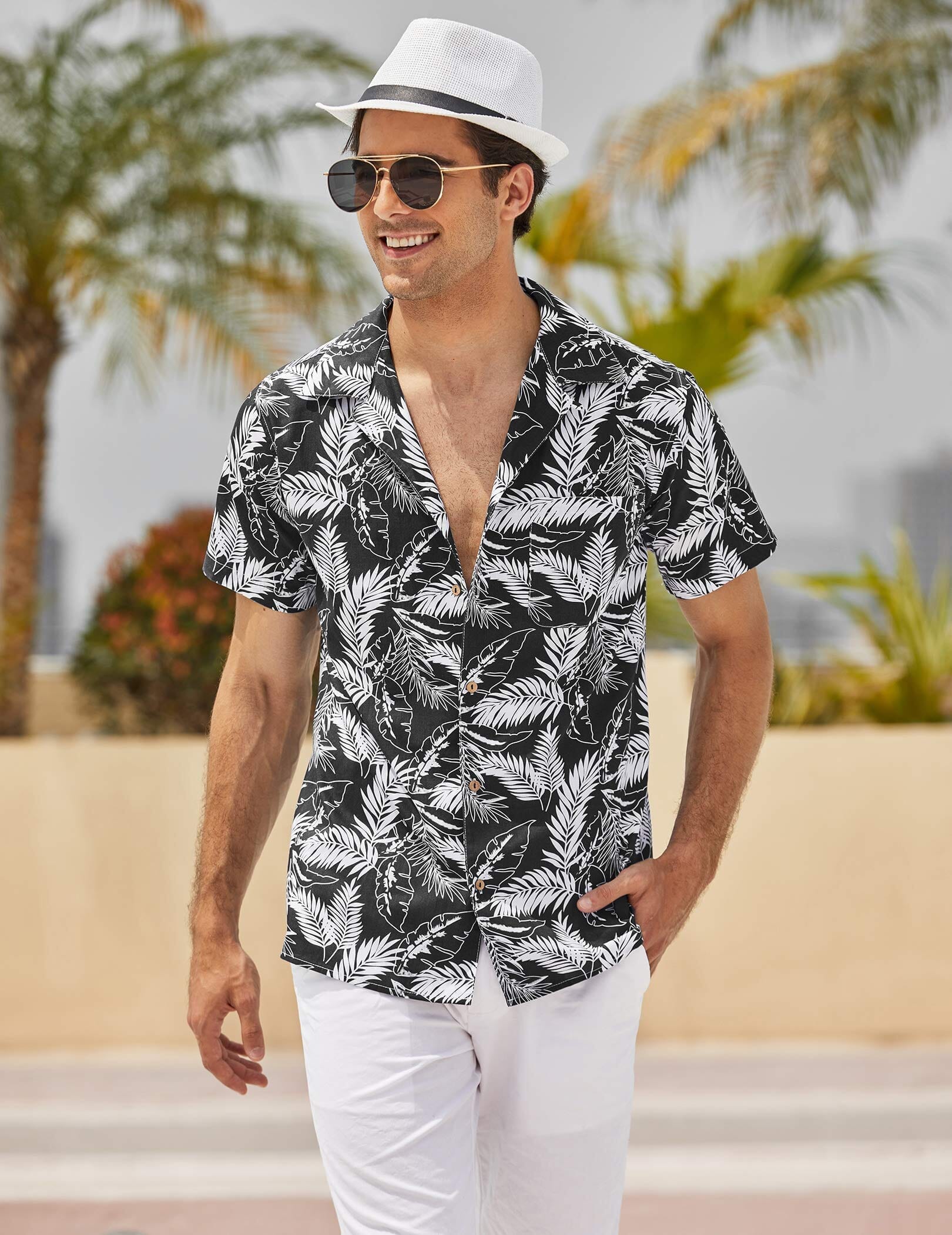 Hawaii Blumen Strand Hemden (US Only)