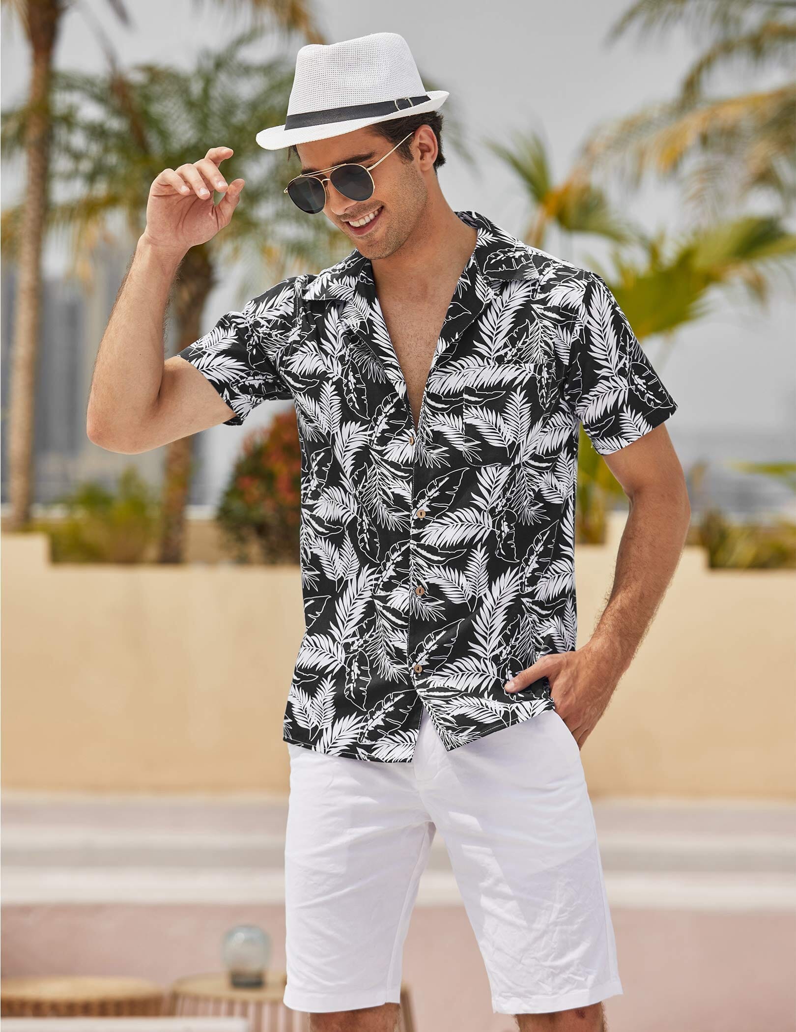 Hawaii Blumen Strand Hemden (US Only)