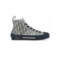 Dior B23 Sneaker Alte Blau und Grau - Schuhe aus Luxus Ikonisch