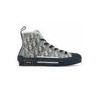 Dior B23 Sneaker Alte Blau und Grau - Schuhe aus Luxus Ikonisch
