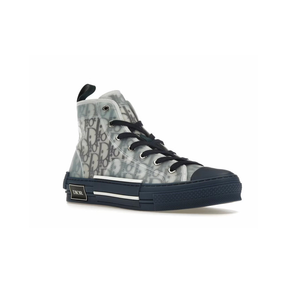 Dior B23 Sneaker Alte Blau und Grau - Schuhe aus Luxus Ikonisch