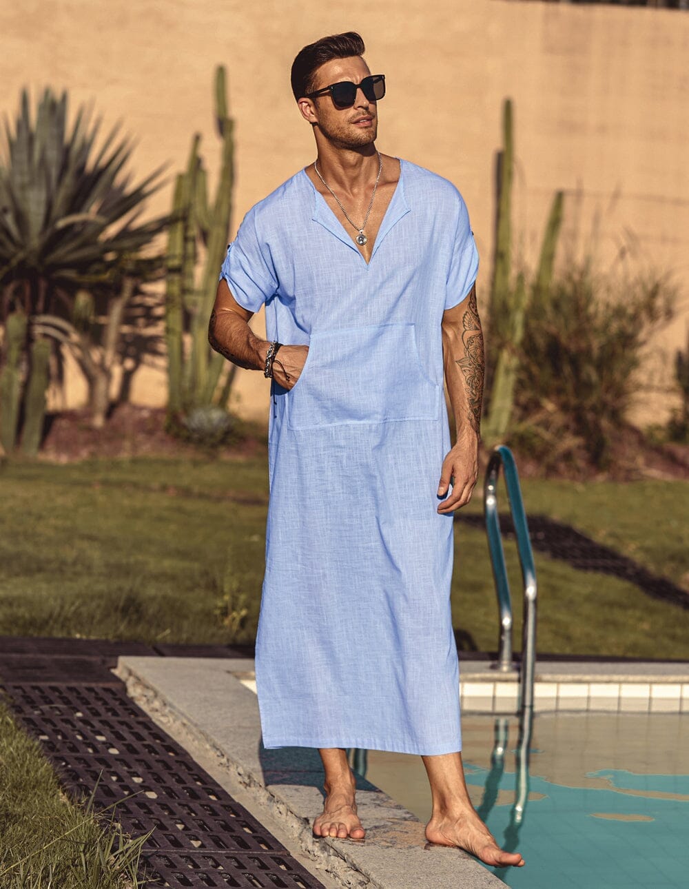 V-Neck Lang Gown